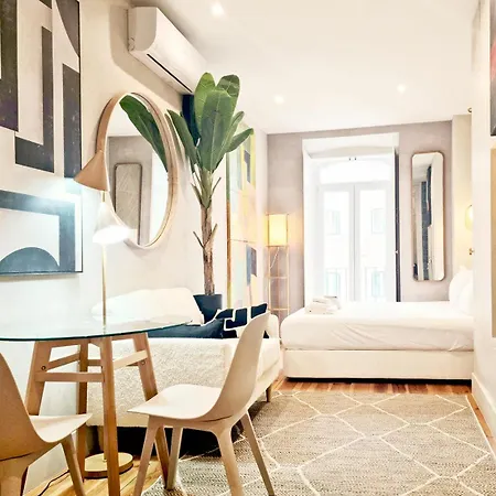 Chic In Downtown Baixa, Historic Center Апартаменты Лиссабон